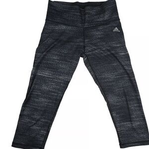 Adidas Climalite Mid-Rise Cropped Leggings Size Medium